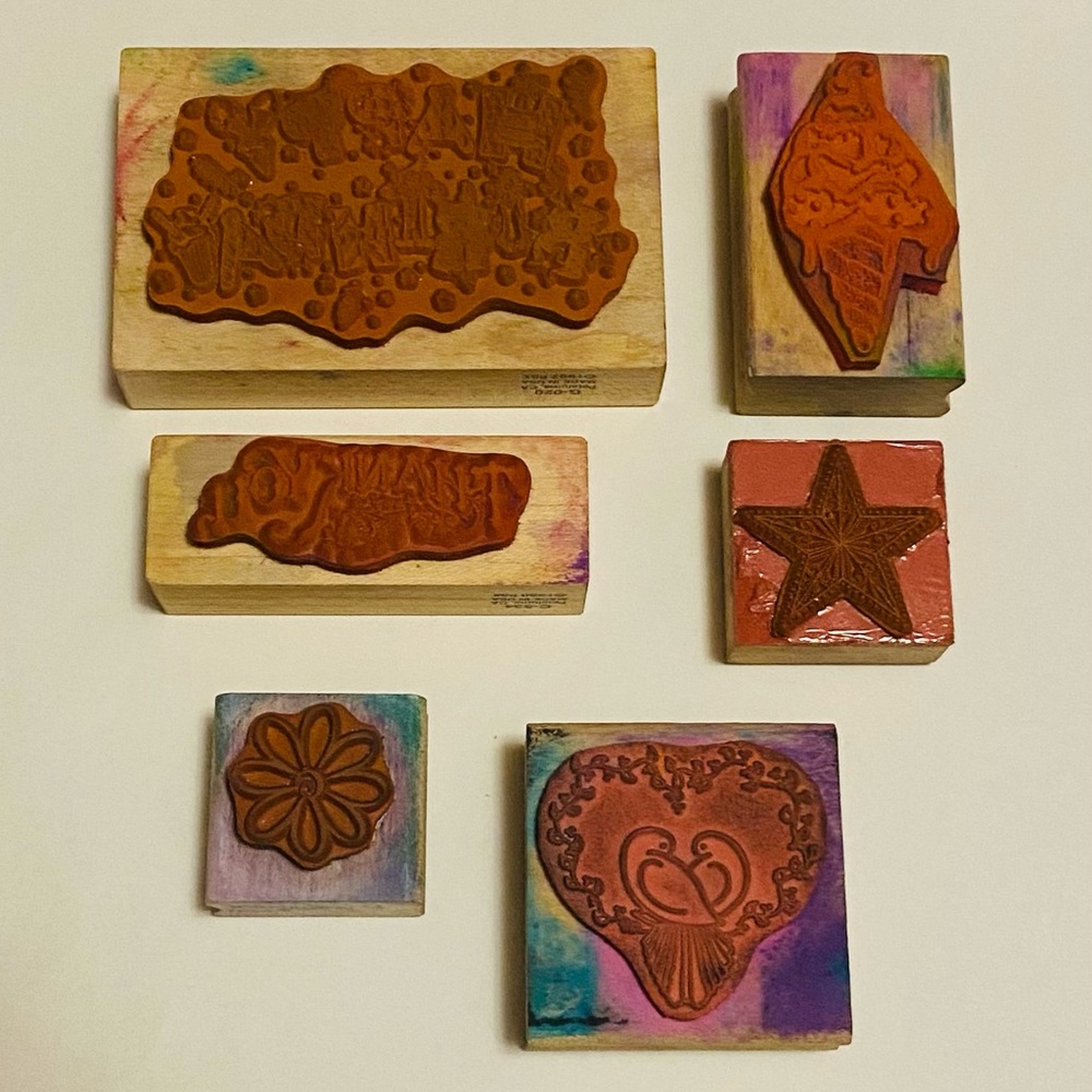 Rubber stamp bundle - Picture 2 of 7